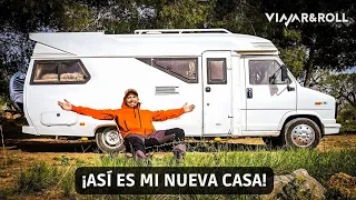 Me voy a VIVIR a una AUTOCARAVANA de 30 AÑOS😲 ¡INCREÍBLE por DENTRO! | VANTOUR COMPLETO