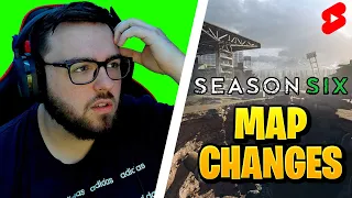 HUGE Warzone Map Change's in Season 6 #Shorts