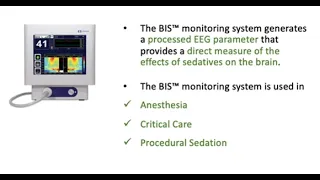 Chapter 1: Description of the BIS™ Monitoring System