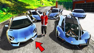 Collecting RARE DIAMOND LAMBORGHINI SUPERCARS in GTA 5!