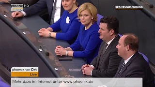 Vereidigung der Bundesminister in Berlin vom 14.03.2018