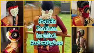 South Indian bridal hairstyle|| beautiful  bridal hairstyle 2021