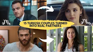 15 Turkish Couples That Turned Into Real Life partners | Actors who married their co stars 2023