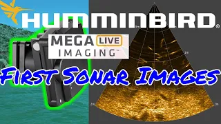 Humminbird Mega Live Imaging FIRST SONAR IMAGES (Better than Lowrance Active Target?)