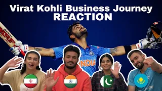 Virat Kohli Business Journey REACTION | Foreigners REACT