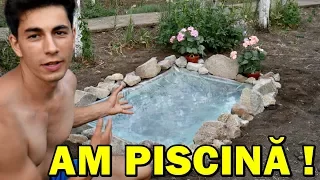 MI-AM CONSTRUIT SINGUR O PISCINĂ ORNAMENTALĂ !