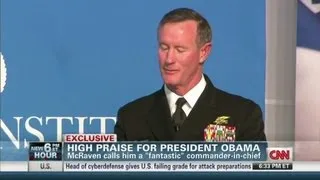 Adm. William McRaven talks about gays serving in the military