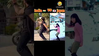 India versus Japan 🇮🇳 short video  Pathan ka mukabala 2023 👿👿   India vs Japan short