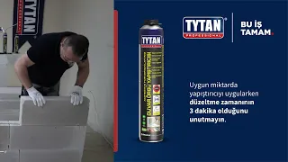 Tytan Duvar Örgü Yapıştırıcısı (Bricklaying) ile Duvar Örme İşlemi Nasıl Yapılır