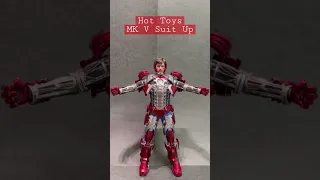 Hot Toys MMS600 Tony Stark MK V Suit Up Ver. #shorts #hottoys #sixthscale #ironman #tonystark