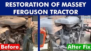 Massey Ferguson Tractor Restoration | Restoration of Everything