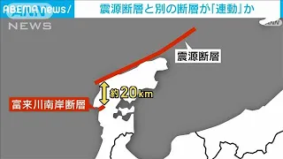 能登地震 震源断層と別の断層“連動”か 専門家「今まで前例ほぼない」(2024年1月25日)