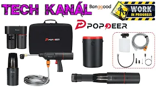 💥PopDeer PD-E Pro ⚡ 4 v 1 💦 powerbanka, wapka, kompresor a vysavač