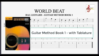 WORLD BEAT - Hal Leonard Guitar Method Book 1