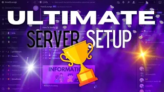 How To SETUP The ULTIMATE Discord Server EASILY In 2024!