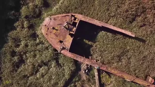 Boat Wrecks At Gillingham, River Medway