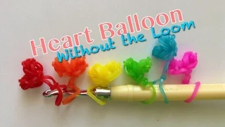 EASY Heart Charms WITHOUT Rainbow Loom