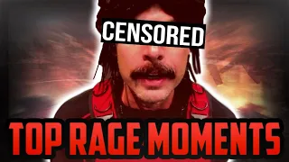 Dr Disrespect INSANE WARZONE RAGE Compilation! | 10 Minutes Of FURY