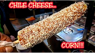 EXTRAORDINARY STREET FOOD!!! MEXICAN STREET "ELOTE" (PREPARED CORN MEXICAN STYLE!!!)