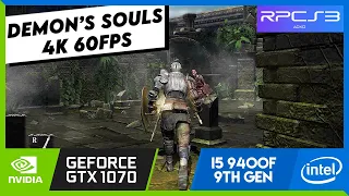 Demon's Souls RPCS3 (PS3 Emulator 4k 60fps - 1440p 120fps) GTX 1070 - i5 9400f - PC Gameplay