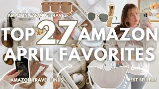 *TOP* 27 AMAZON APRIL FAVORITES: travel must haves + viral Stanley accessories + amazon car finds
