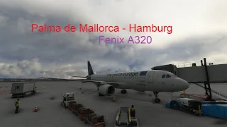 CHILL SIM: MSFS 2020 /  Lufthansa A320 / Palma - Hamburg / 2K