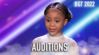 Skylar Blu: The CUTEST 7-Year-Old Audition EVER! Dancing STAR! Britain's Got Talent 2022