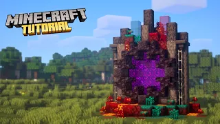 Minecraft | How to build a Nether Portal | 1.16 Tutorial
