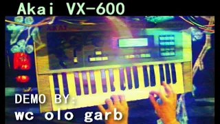 Akai VX-600 | demo by Jexus / WC Olo Garb (part 2 of 2)