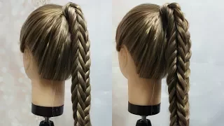 Peinado con Trenza Cola de Pescado en 3D / Fishtail