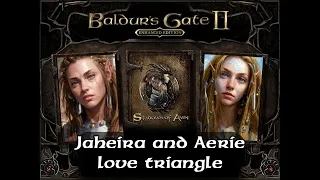 Jaheira and Aerie love triangle (Baldur's Gate II dialog) - Fully voiced