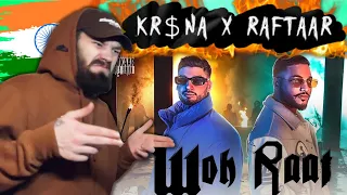 TeddyGrey Reacts to 🇮🇳 RAFTAAR X KR$NA | WOH RAAT | UK 🇬🇧 REACTION