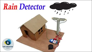 Rain Detector Project | How to Make Rain Detector Alarm at Home | Electronics Projects for Beginners