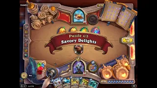 Savory Delights Bruh'kan Puzzle 4/5 | Hearthstone #Shorts