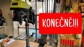 Nová vrtačka v dílně, stojí za to si ji nechat? | RYOBI RDP102L