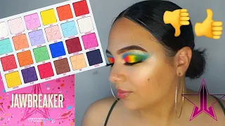 UNBOXING NEW JEFFREE STAR JAWBREAKER PALETTE TUTORIAL, REVIEW and SWATCHES!