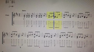 Per Spelman -  4 Ukulele   Solo   Easy arr. by TabFaceGuitar   Enjoy! ;-)