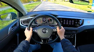 2021 Volkswagen Polo 1.0 TSI Active - review & pov test drive (AUTOBAHN NO SPEED LIMIT)