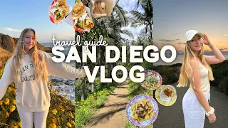 SAN DIEGO TRAVEL VLOG 2023: 4 days of exploring, amazing restaurants, La Jolla, sunset, & more