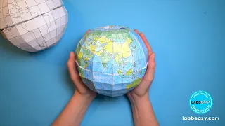 How to Make a Paper Globe? | 3D Paper Craft For Kids