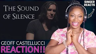 THE SOUND OF SILENCE | Bass Singer Cover | Geoff Castellucci | REACTION!!!😱
