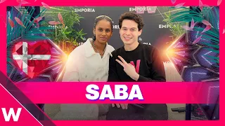 🇩🇰 Saba (Denmark Eurovision 2024) | Emporia Lounge Interview in Malmö