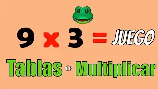 Juego para Aprender las Tablas de Multiplicar Fácil para Niños con Trucos (del 1 2 3 4 6 7 8 9 y 10)