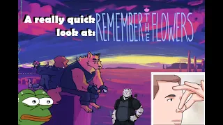 A really quick look at: Remember the Flowers (Furry visual novel)