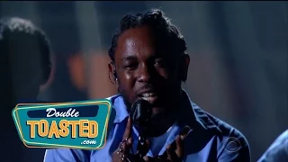 KENDRICK LAMAR STEALS THE SHOW AT THE GRAMMY'S - Double Toasted Highlight