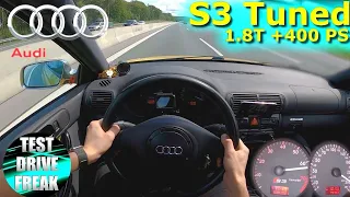 2000 Audi S3 8L 1.8T Tuned Version +400 PS TOP SPEED AUTOBAHN DRIVE POV