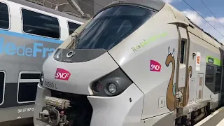 TER Normandie SNCF - Départ d'un Régiolis à Dreux