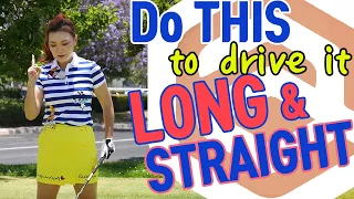 Do This to Drive it Long & Straight | Golf with Aimee