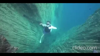 Falling off an Underwater Cliff but More Exciting