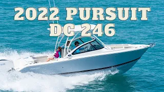 Pursuit DC 246 2022 Dual Console Offshore Family Friendly Fishing Boat for Sale Jacksonville Florida